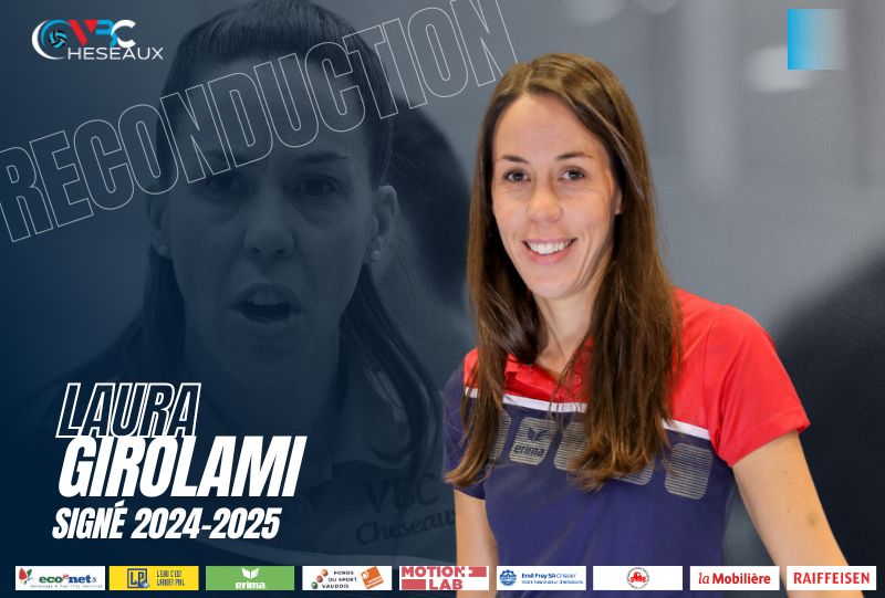 Laura Girolami confirmée à la tête de la première équipe pour la saison 2024- 2025.