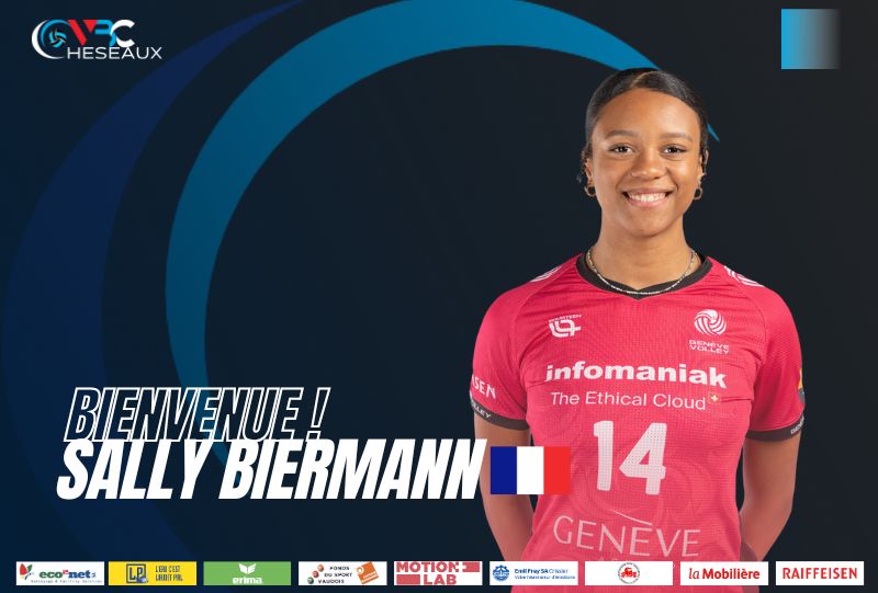 Sally Biermann paraphe une entente avec le VBC Cheseaux