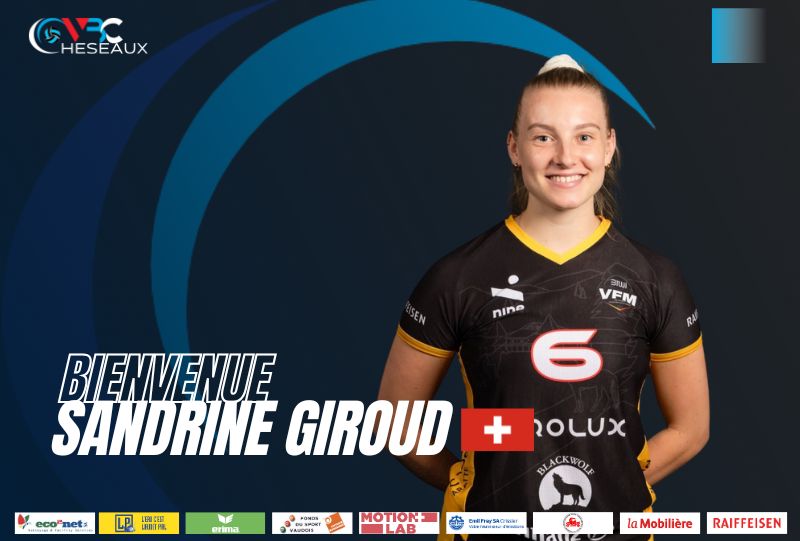 Sandrine Giroud rejoint le VBC Cheseaux