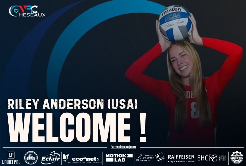 Riley Anderson, nouveau renfort étranger du VBC Cheseaux
