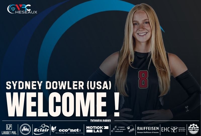 Le VBC Cheseaux engage la meneuse de jeu américaine Sydney Dowler