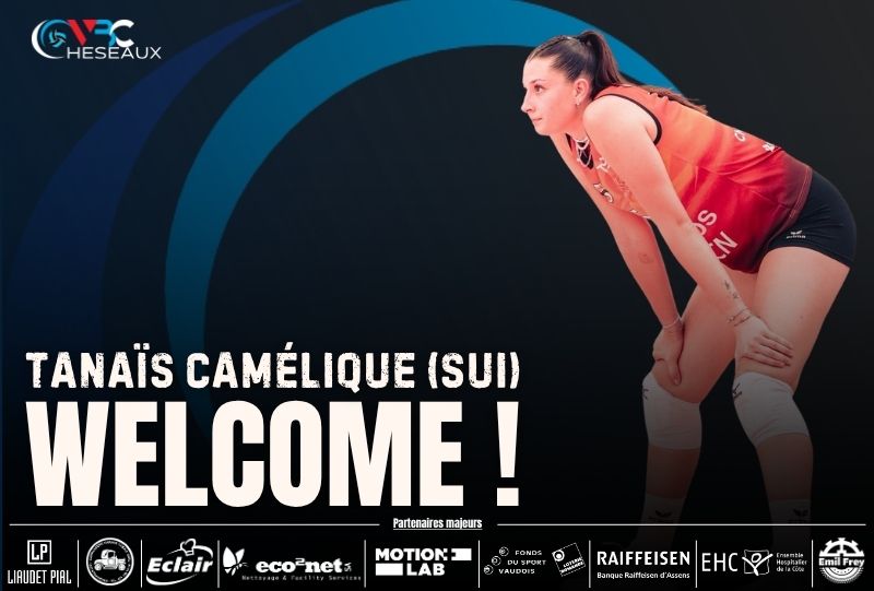 Tanaïs Camélique s’engage avec le VBC Cheseaux