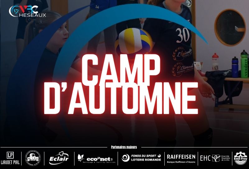 Camp d’automne du VBC Cheseaux – 20 au 23 octobre 2026
